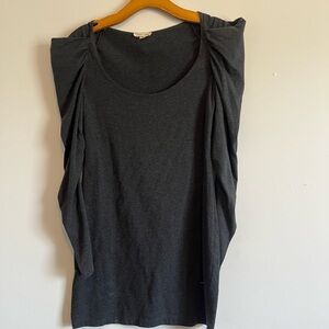 Elegant Charcoal Gray Women's Dress